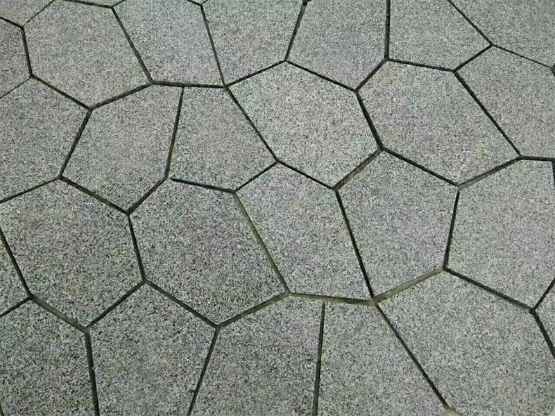 公路青石碎拼(圖1) 青石碎拼